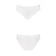 Трусики з широкою гумкою і мереживом Passion PS001 PANTIES white, size L-3