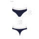 Спортивні трусики-стрінги Passion PS007 PANTIES navy blue, size L-5