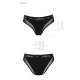Трусики з прозорою вставкою Passion PS002 PANTIES black, size M-5