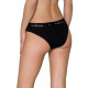 Трусики з прозорою вставкою Passion PS006 PANTIES black, size M-1