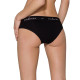 Трусики з широкою гумкою і мереживом Passion PS001 PANTIES black, size XL-1