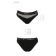 Трусики з прозорою вставкою Passion PS006 PANTIES black, size M-5