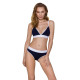 Спортивні трусики-стрінги Passion PS007 PANTIES navy blue, size S-2