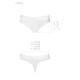 Трусики-бразиліана з бавовни Passion PS005 PANTIES white, size L-5