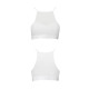 Спортивний топ з прозорою вставкою Passion PS006 TOP white, size L-3
