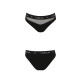 Трусики з прозорою вставкою Passion PS006 PANTIES black, size S-4