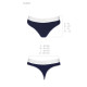 Спортивні трусики-стрінги Passion PS007 PANTIES navy blue, size XL-5