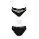 Трусики з прозорою вставкою Passion PS006 PANTIES black, size XL-5