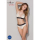 Трусики з широкою гумкою і мереживом Passion PS001 PANTIES ecru, size M-2