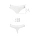 Трусики-бразиліана з бавовни Passion PS005 PANTIES white, size M-5