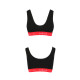 Спортивний топ на широких бретелях Passion PS003 TOP black, size XL-4