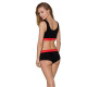Спортивний топ на широких бретелях Passion PS003 TOP black, size XL-3