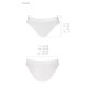 Трусики з прозорою вставкою Passion PS006 PANTIES white, size L-4