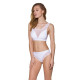 Трусики з прозорою вставкою Passion PS002 PANTIES white, size M-1