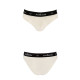 Трусики з широкою гумкою і мереживом Passion PS001 PANTIES ecru, size XL-3