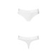 Трусики-бразиліана з бавовни Passion PS005 PANTIES white, size XL-4