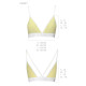 Спортивний топ з подвійними бретелями Passion PS007 TOP yellow, size M-4