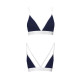 Спортивний топ з подвійними бретелями Passion PS007 TOP navy blue, size L-4
