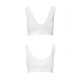 Спортивний топ з еластичної бавовни Passion PS005 TOP white, size L-4