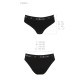 Трусики-сліпи з бавовни та еластаном Passion PS004 PANTIES black, size S-5