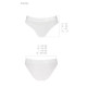 Трусики з прозорою вставкою Passion PS006 PANTIES white, size S-4