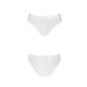 Трусики з прозорою вставкою Passion PS006 PANTIES white, size XL-3