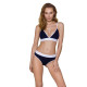 Спортивний топ з подвійними бретелями Passion PS007 TOP navy blue, size M-2