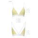 Спортивний топ з подвійними бретелями Passion PS007 TOP yellow, size XL-4