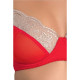 Комплект білизни LORAINE SET red L/XL - Passion Exclusive: ліф, стрінги, пояс для панчох-2
