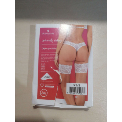 Obsessive Heavenlly stockings XS/S (м'ята упаковка)