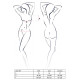 Сексуальний комплект білизни JADE SET black L/XL - Passion Exclusive-4
