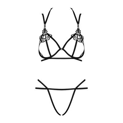 Еротичний комплект зі стреп Obsessive Badossa 2-pcs set S/M (м'ята упаковка!!!)