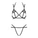 Еротичний комплект зі стреп Obsessive Badossa 2-pcs set S/M (м'ята упаковка!!!)-5