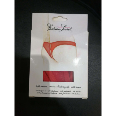 Трусики з перлинами і доступом Fashion Secret Sophie Red (дефект упаковки)