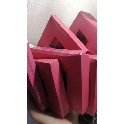 Атласна маска для сну Obsessive Roseberry mask, pink (м'ята упаковка!!!)
