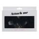 Наручники з плюшевою обробкою Love To Love ATTACH ME Black (м'ята упаковка!!!)-2