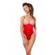 Боді LORAINE BODY red L/XL - Passion Exclusive