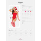 Боді Obsessive Kissmas teddy red L/XL (м'ята упаковка!!!)-5