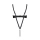 Боді з екошкіри CELINE BODY black S/M — Passion: з доступом, відкритий-5