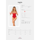 Боді Obsessive Ingridia crotchless teddy XS/S-4