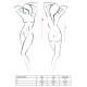 Боді монокіні з глибоким декольте OTAVIA BODY black L/XL Passion-4