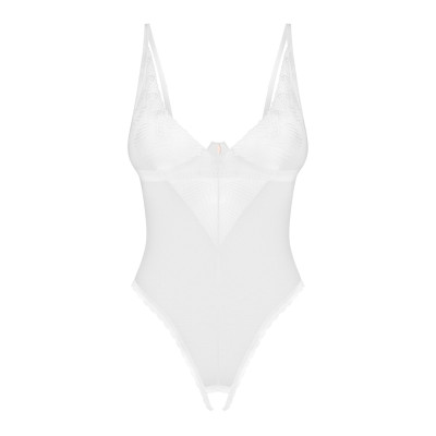 Боді Obsessive Alissium crotchless teddy M/L