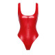 Боді Noir Handmade F352 Red powerwetlook body - M-5