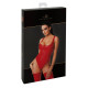 Боді Noir Handmade F352 Red powerwetlook body - M-7