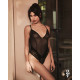 Боді Obsessive Blomentis crotchless teddy XL/2XL-5