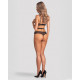 Боді Obsessive Euridia crotchless teddy XS/S-2