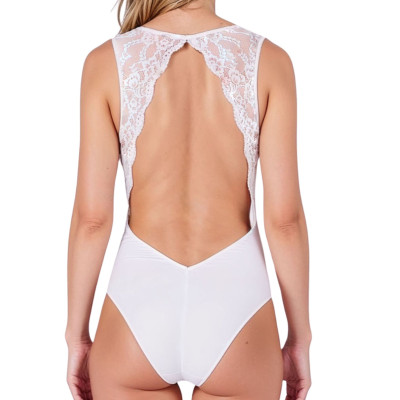Боді Passion EVALIE BODY white XL
