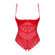 Боді Obsessive Ingridia crotchless teddy XL/2XL-2