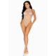Leg Avenue Net snap crotch tank bodysuit OS White-4