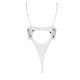 Еротичний боді з малюнком LOVELIA BODY white L/XL - Passion-5